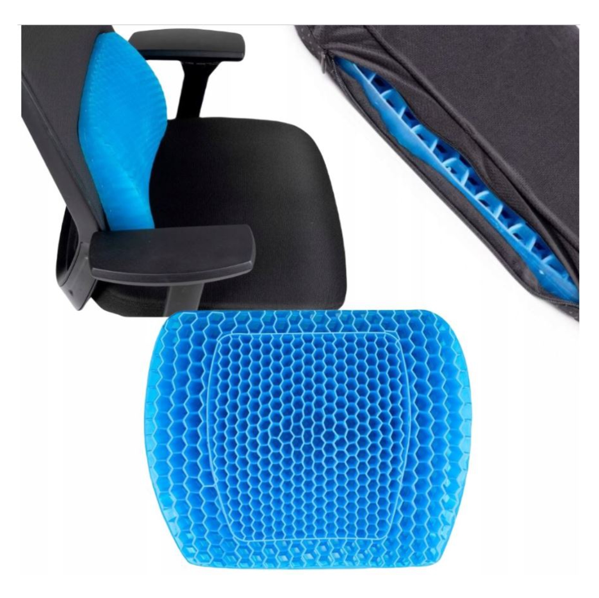 Miniatura 3 de Cojin De Gel Para Espaldar Asiento Ofi